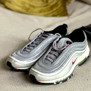 Nike air 97 OG QS/ 20 year anniversary (made 2017) silver bullet sneakers